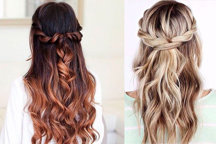 semirrecogidos con ondas