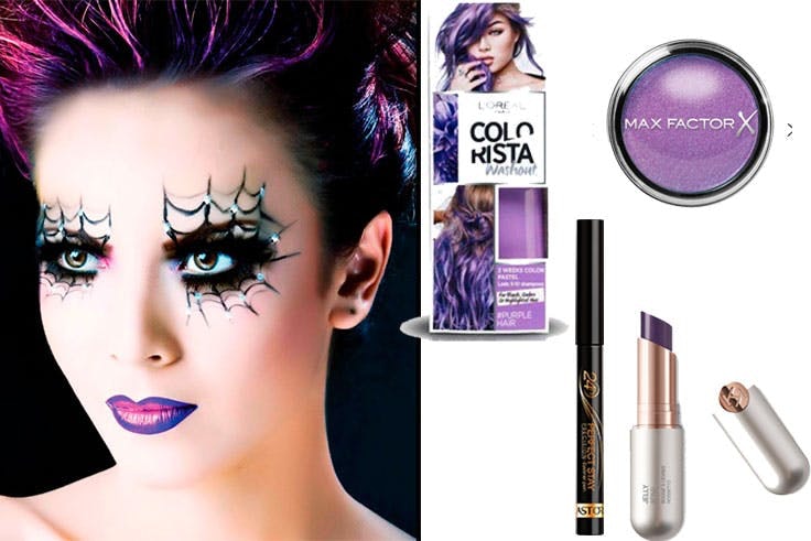 maquillaje para halloween 2018 araña