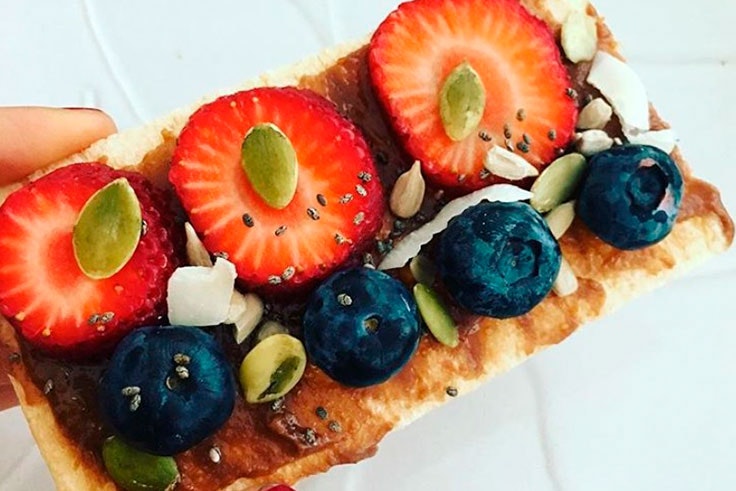 los frutos rojos son un snack saludable snack, alimentación, saludable