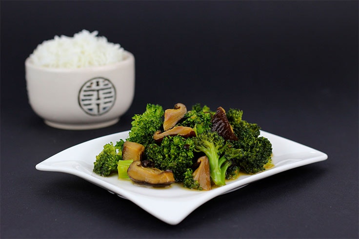 receta blócoli y arroz