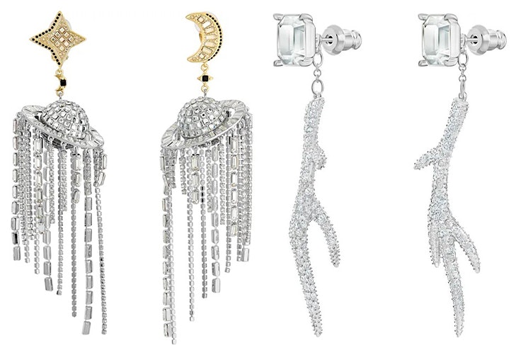 Pendientes Polar (99,99€) y pendientes Celestial fit (299,99€).