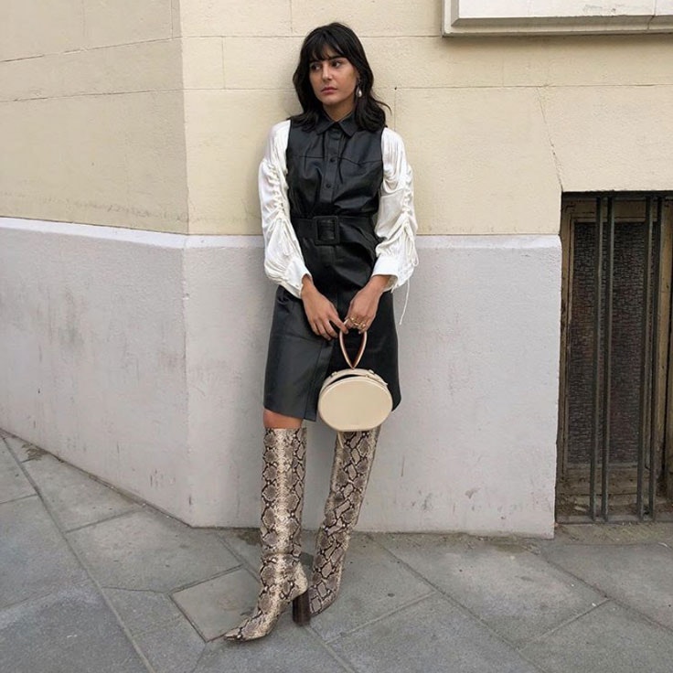 botines-serpiente-conjunto-maria-bernad