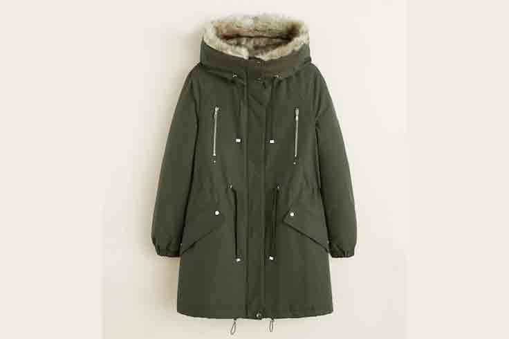 abrigo-parka-verde-militar-detalle-pelo-mango