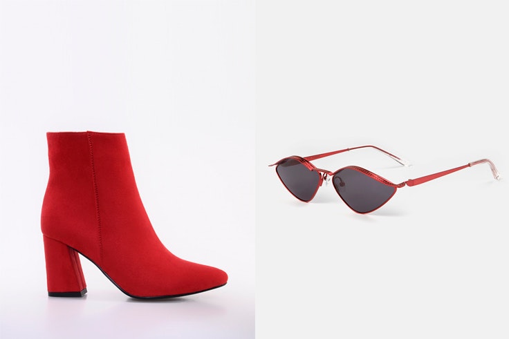 botas-rojas-tacon-marypaz-gafas-metal-rojo-multiopticas