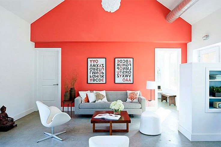 living coral en decoración