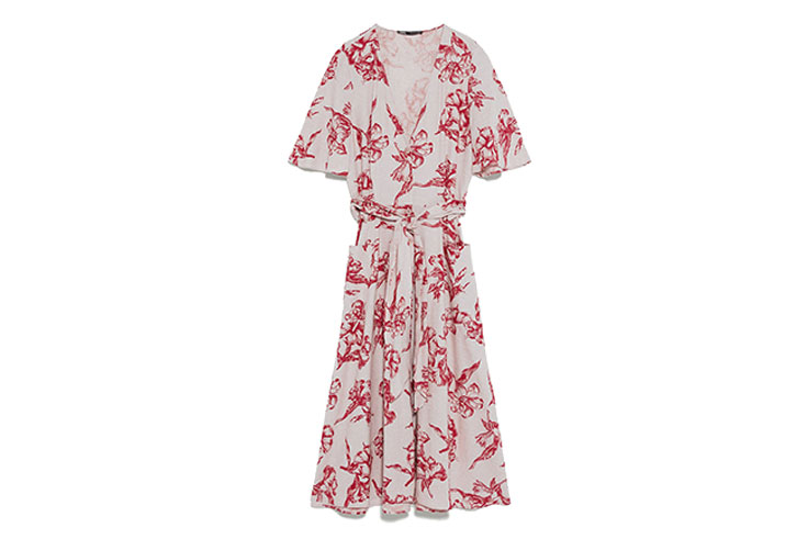 vestido estampado