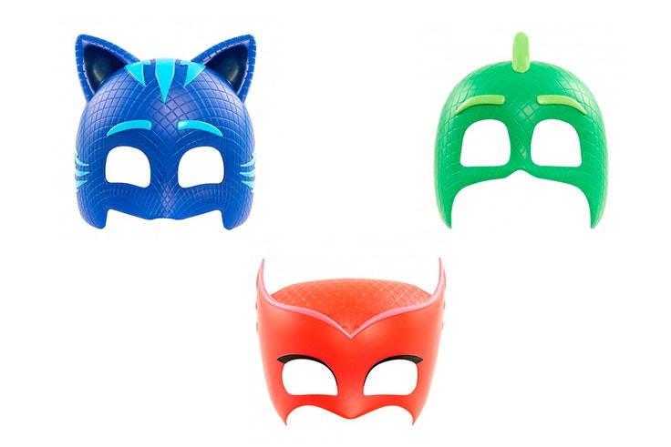 mascaras de carnaval juguettos pj masks