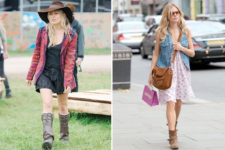 tendencia boho chic en la moda