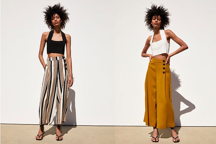 pantalones zara