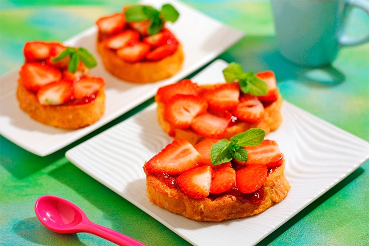 torrijas con almíbar