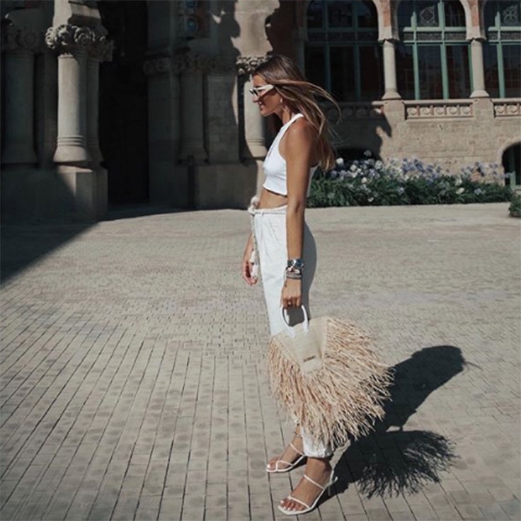 silvia garcia bolso de rafia