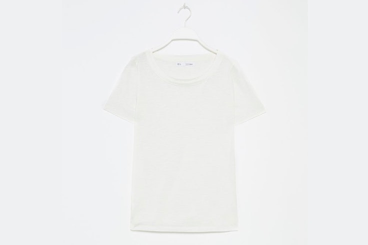 camiseta basica blanca sfera
