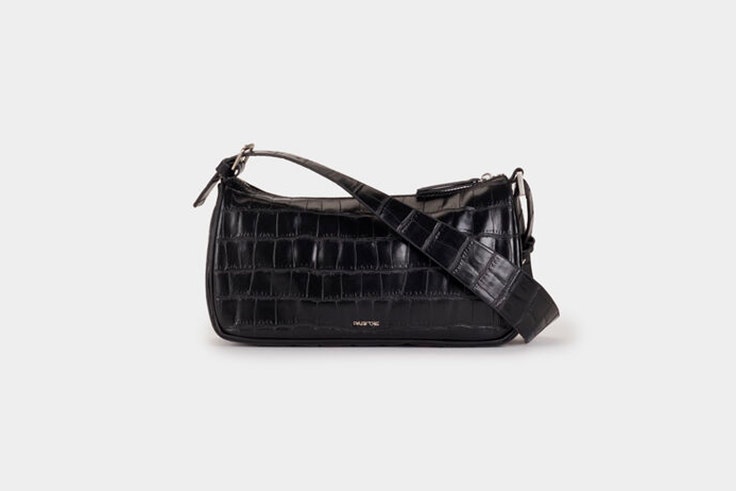 bolso baguette negro parfois