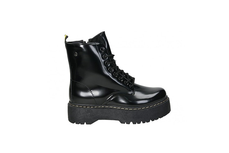 bota militar negra loogo Emelie