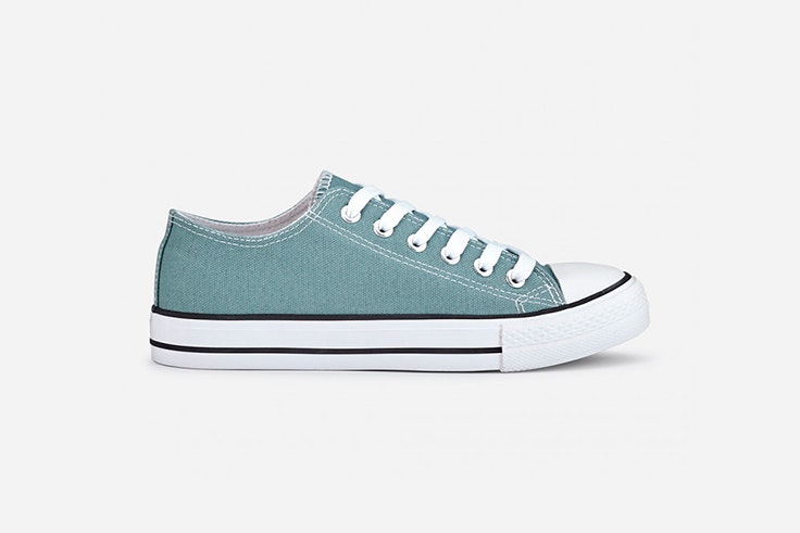 zapatilla verde marypaz
