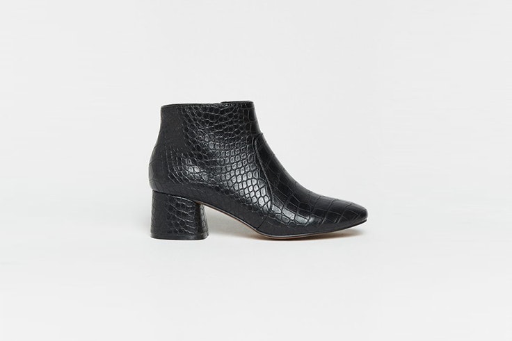 botin negro efecto coco sfera