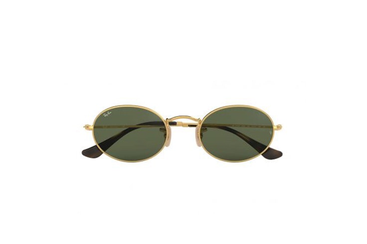 gafas de sol rayban oval flat lenses soloptical María Valdés