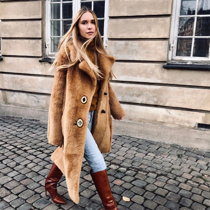 Pernille Teisbaek abrigos de las influencers