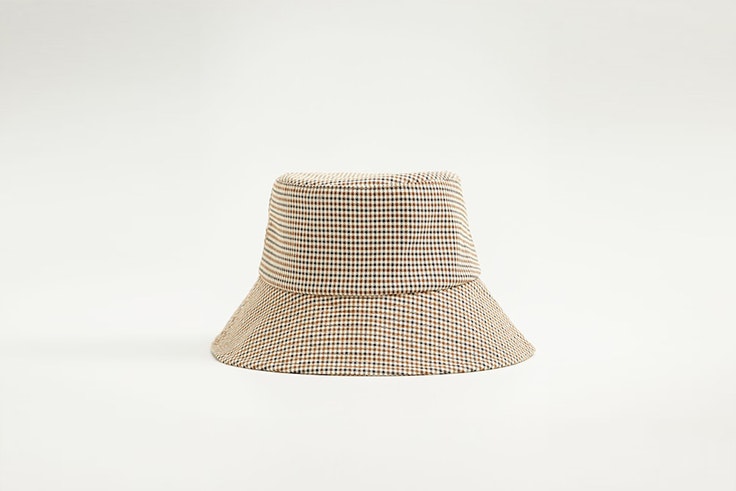 gorro bucket pata de gallo mango Clara Aparicio