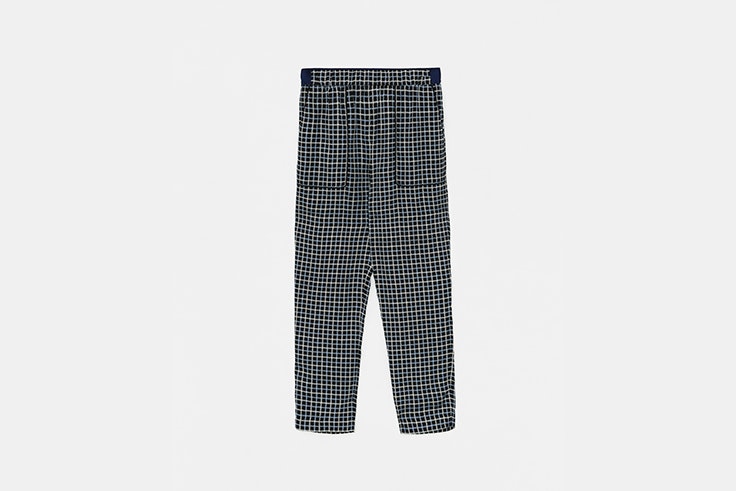 pantalon jogger de cuadros Bimba y Lola Olivia Frost