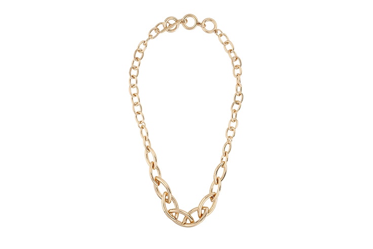 collar cadena dorado de bijou brigitte Silvia García