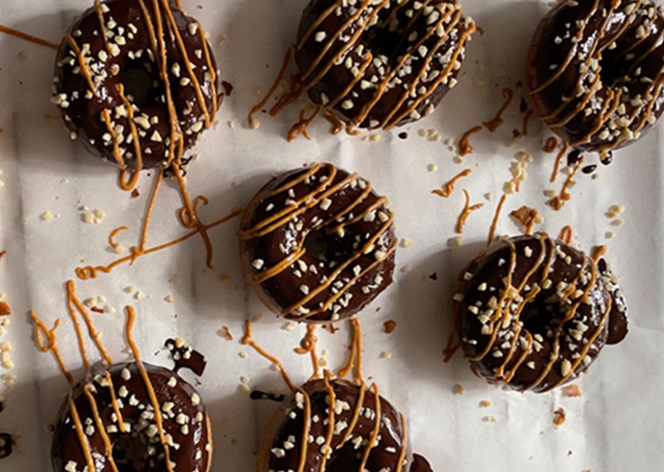 donuts manzana sin azúcar