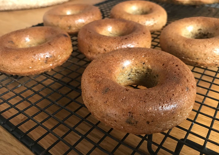 donuts manzana sin azúcar
