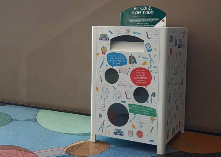 recogida solidaria material escolar