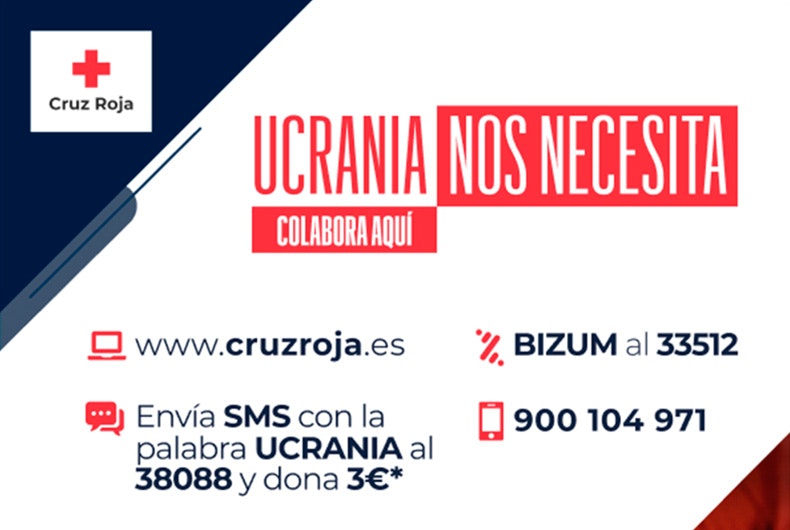 Luz del Tajo colabora con Cruz Roja para ayudar a Ucrania