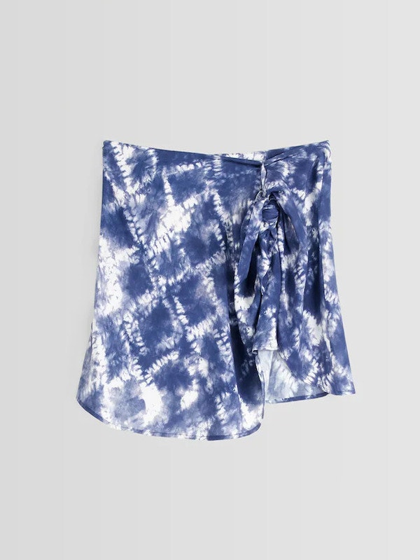 las faldas-pareo mini print bershka
