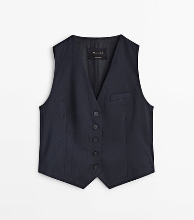 Chaleco massimo dutti