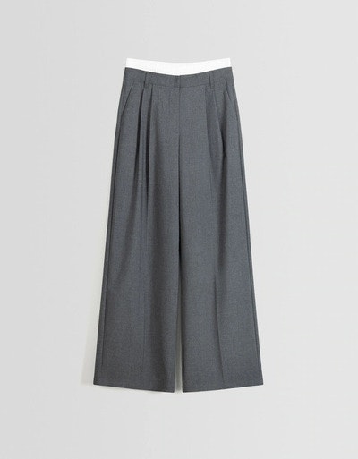 pantalón underwear otoño bershka