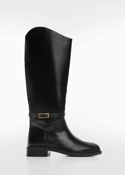 botas elegantes negras luz del tajo
