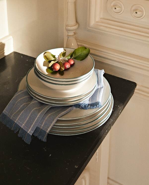 vajilla gres filo zara home