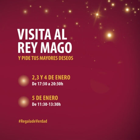 Visita al Rey Mago, ¡y pide tus mayores deseos!