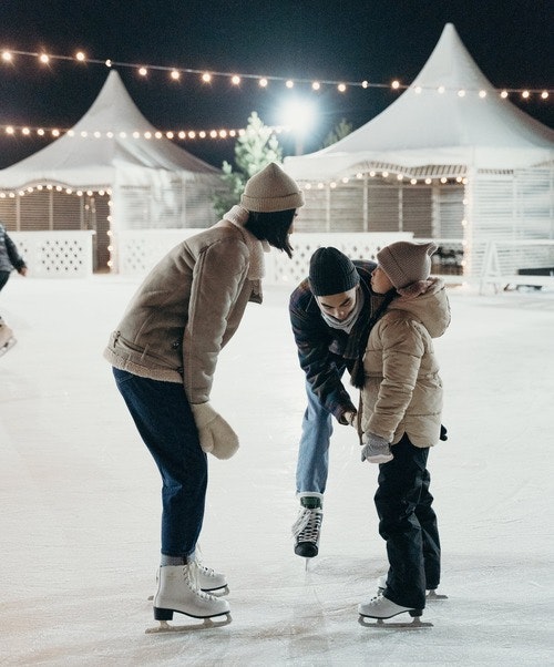 Patinar sobre hielo mejor plan navidad
