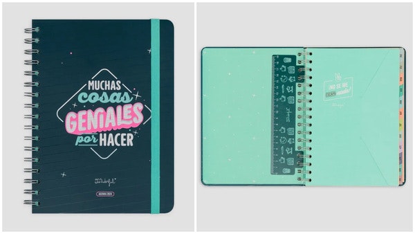 agenda anual semanal mrwonderful