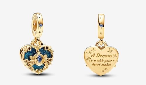 joyas de pandora san valentín disney carroza de la cenicienta