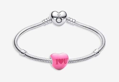joyas de Pandora corazón cambia de color