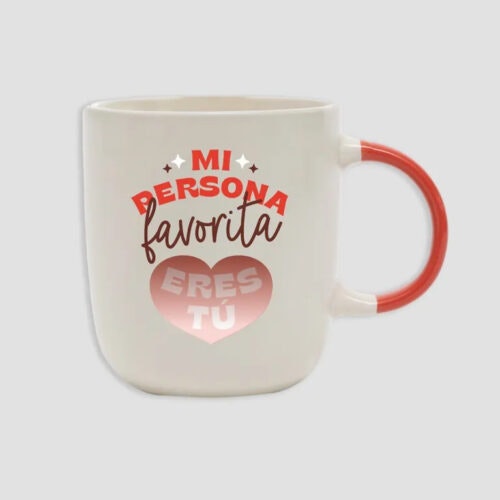 Taza con mensaje