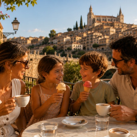 Terrazas, helados y cafés en Toledo | Luz del Tajo