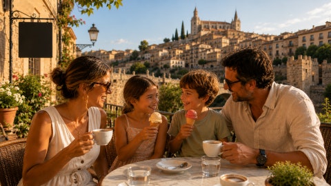 Terrazas, helados y cafés en Toledo | Luz del Tajo